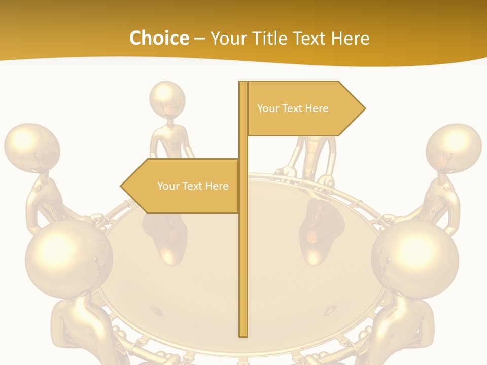 Illustration Danger Human PowerPoint Template