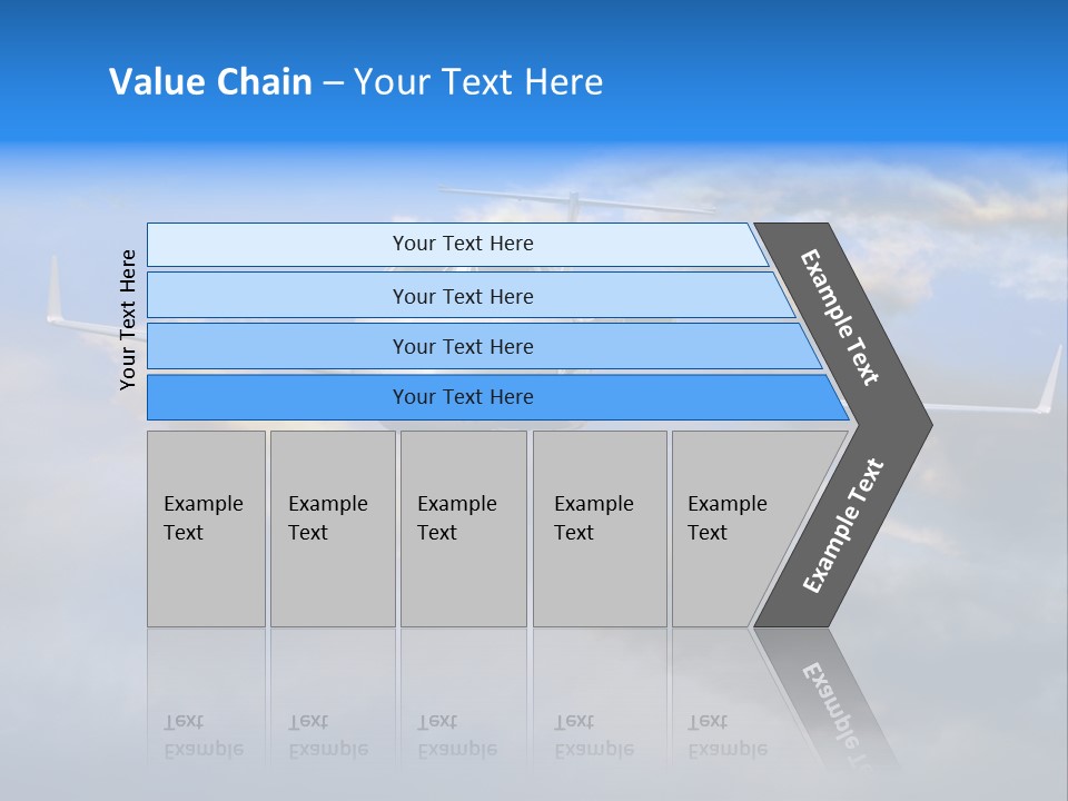 Engine Technology Sun PowerPoint Template