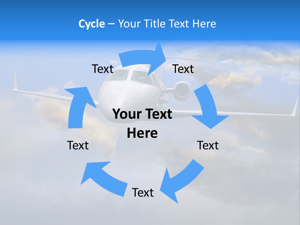 Engine Technology Sun PowerPoint Template