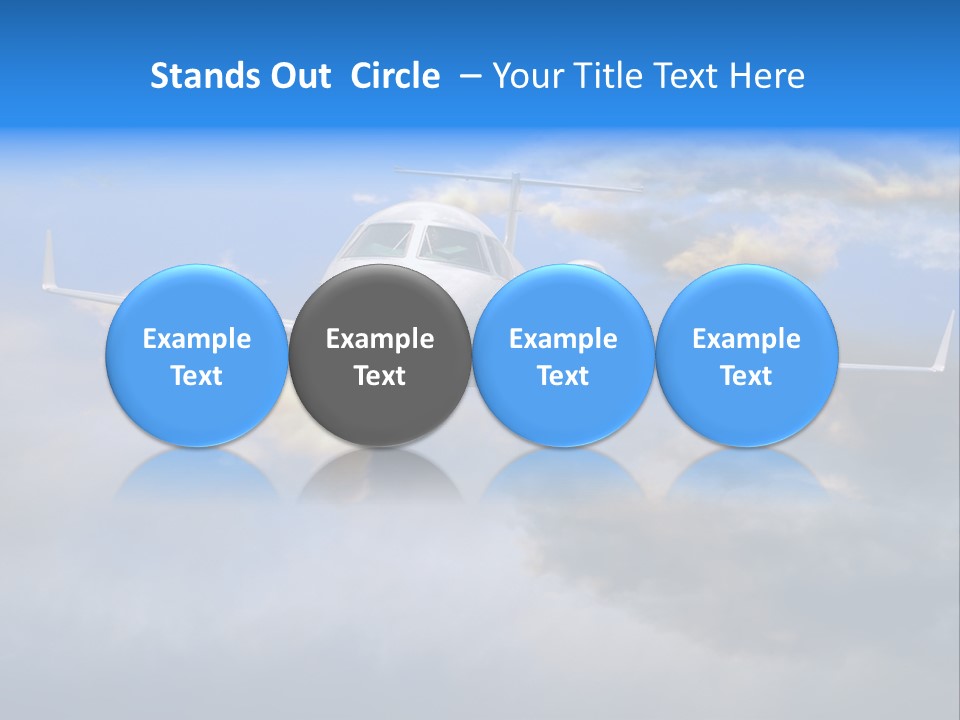Engine Technology Sun PowerPoint Template