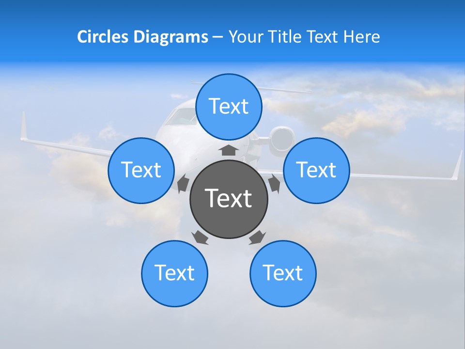 Engine Technology Sun PowerPoint Template