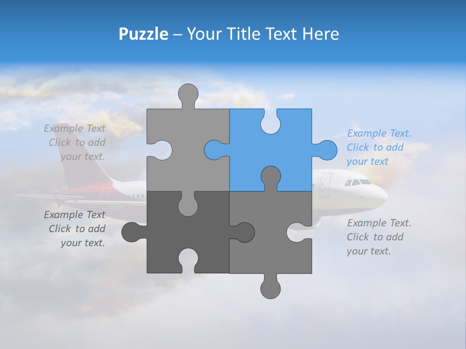 Airport Air Aerospace PowerPoint Template