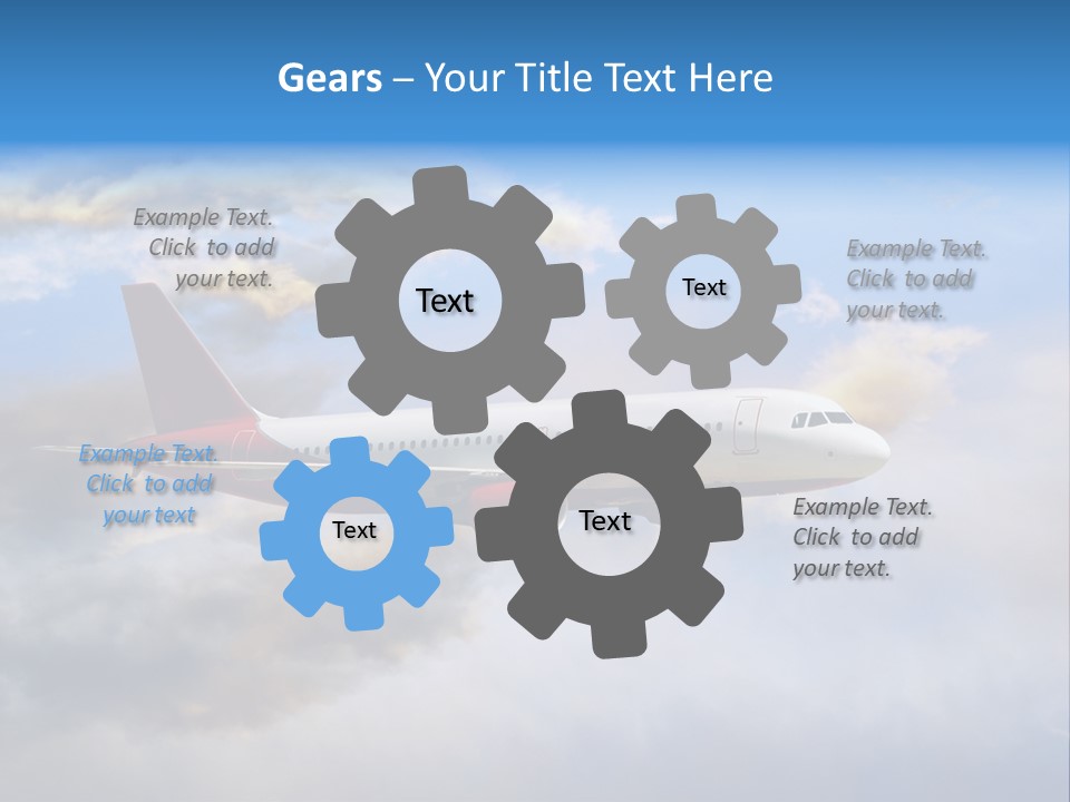 Airport Air Aerospace PowerPoint Template