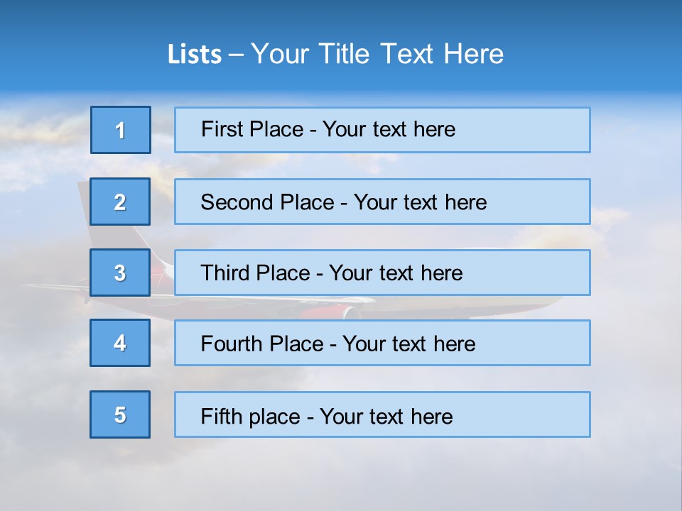 Airport Air Aerospace PowerPoint Template