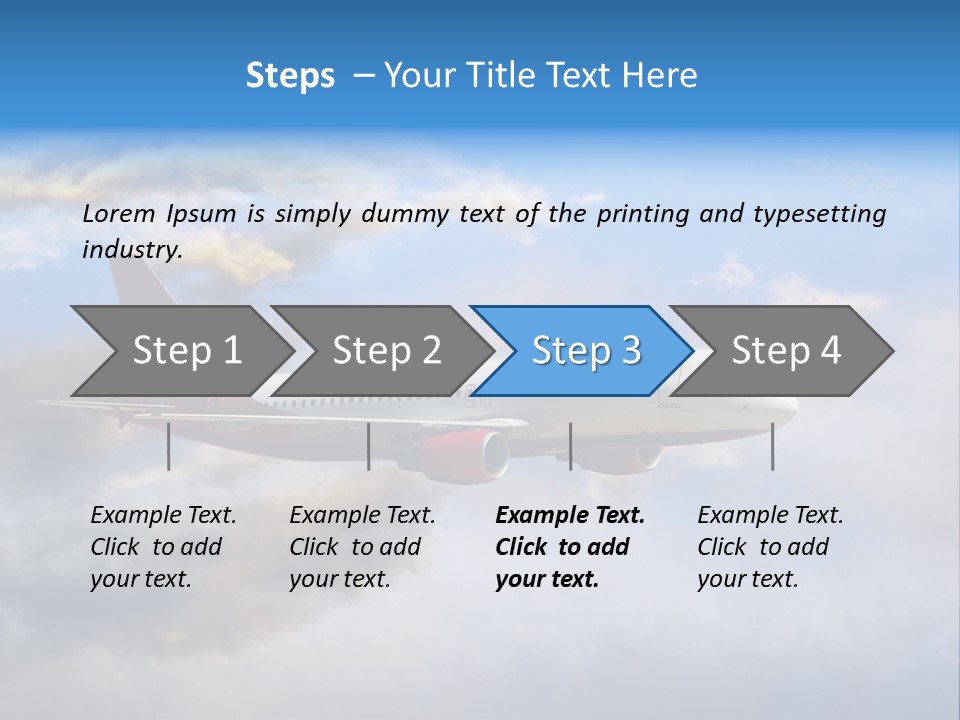 Airport Air Aerospace PowerPoint Template