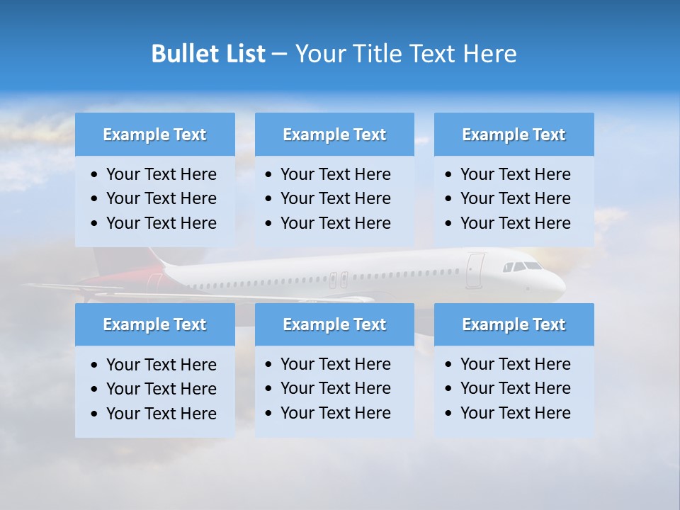 Airport Air Aerospace PowerPoint Template