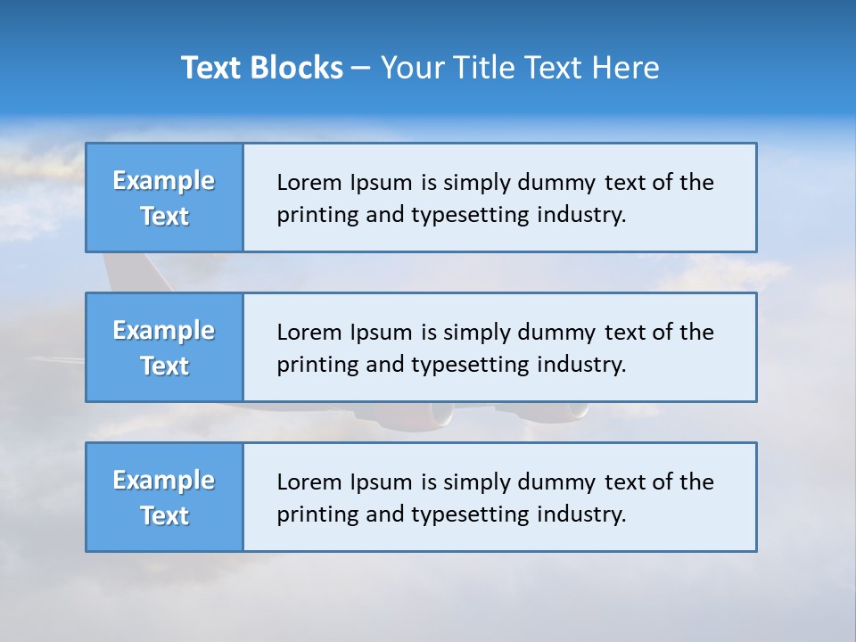 Airport Air Aerospace PowerPoint Template