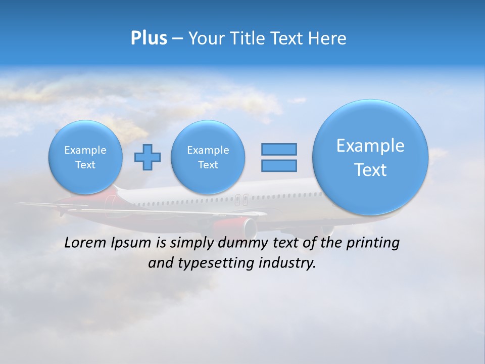 Airport Air Aerospace PowerPoint Template