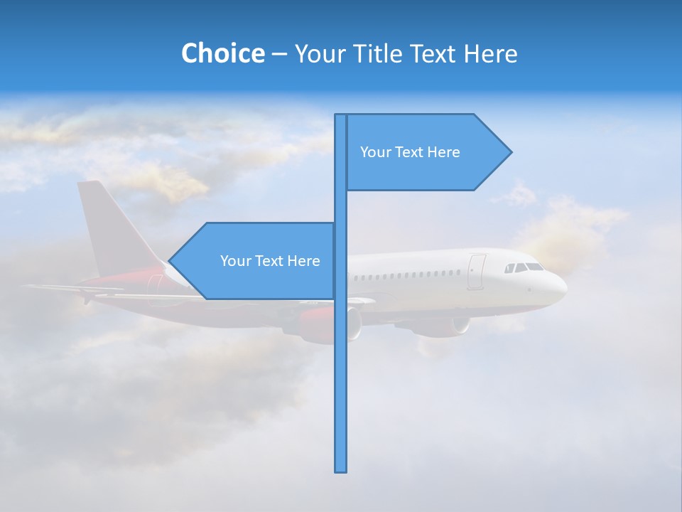 Airport Air Aerospace PowerPoint Template
