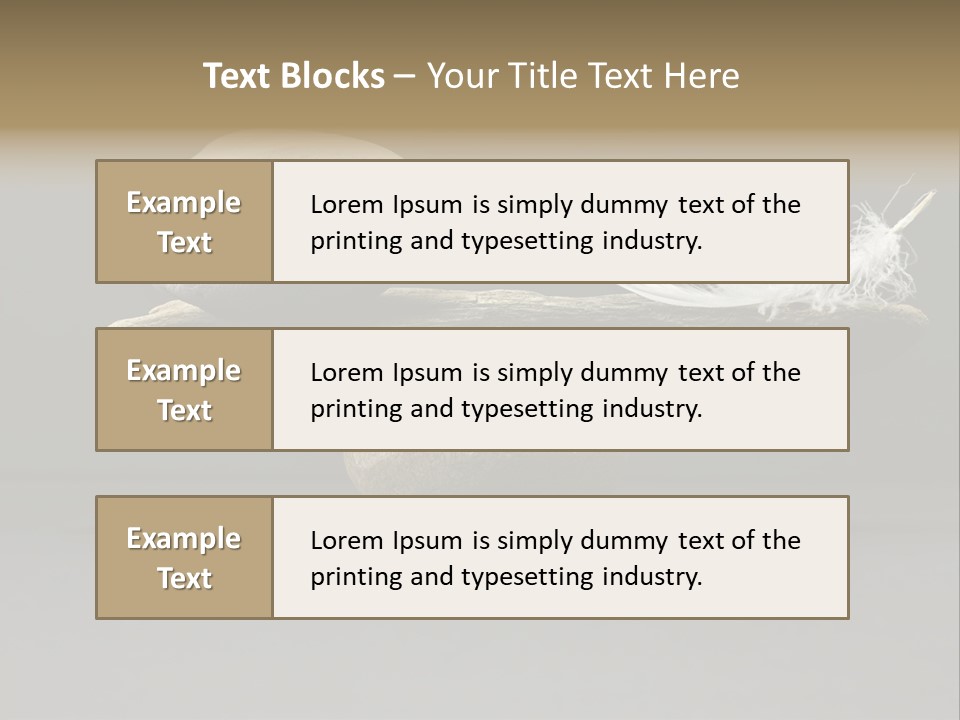 Concepts Fragility Natural PowerPoint Template