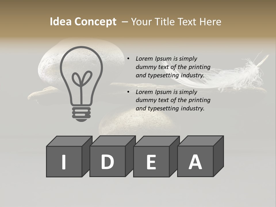 Concepts Fragility Natural PowerPoint Template
