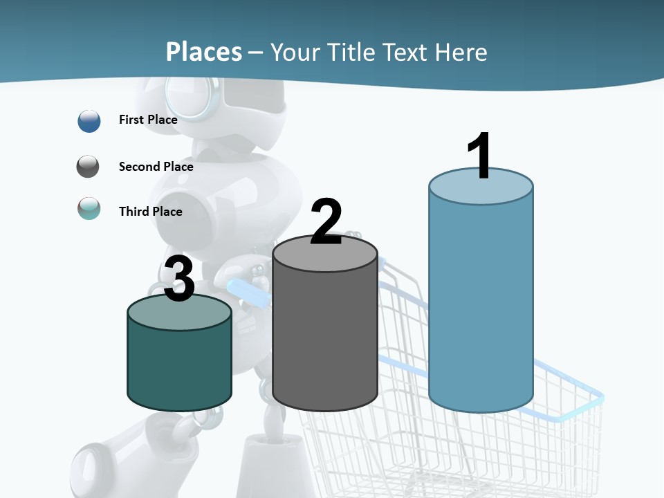 Electronic Science Fiction Future PowerPoint Template