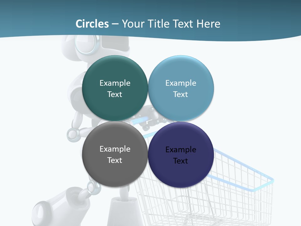 Electronic Science Fiction Future PowerPoint Template