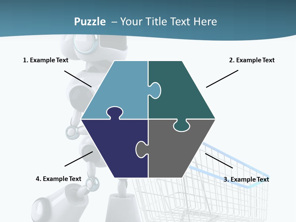 Electronic Science Fiction Future PowerPoint Template