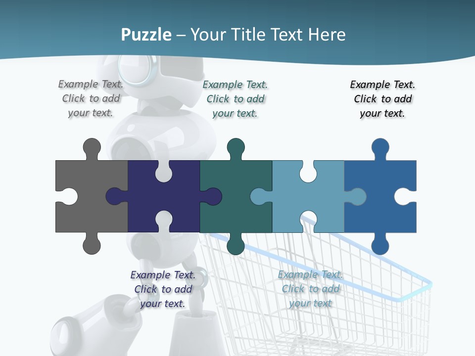 Electronic Science Fiction Future PowerPoint Template