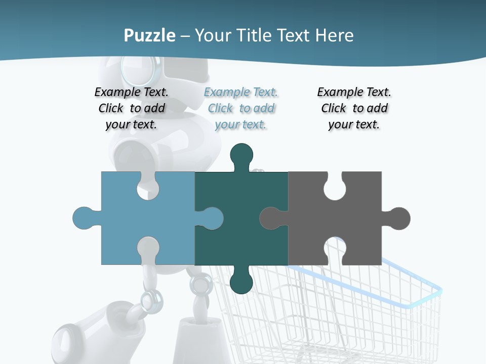 Electronic Science Fiction Future PowerPoint Template