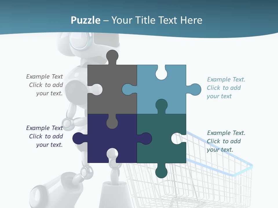 Electronic Science Fiction Future PowerPoint Template