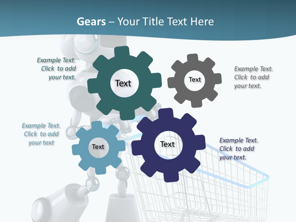 Electronic Science Fiction Future PowerPoint Template