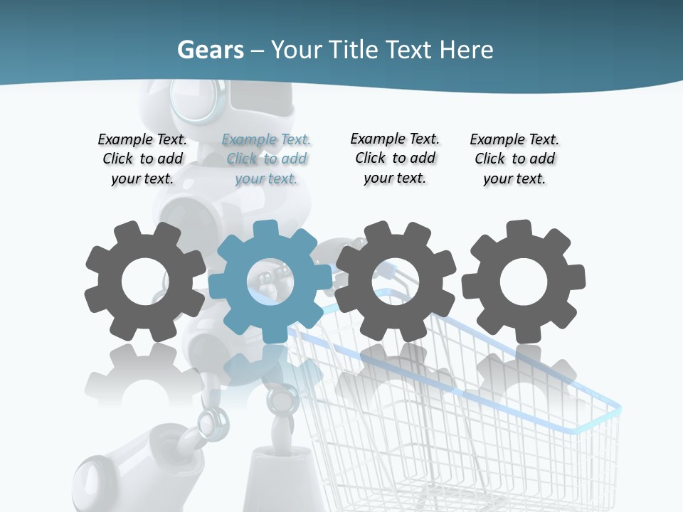 Electronic Science Fiction Future PowerPoint Template