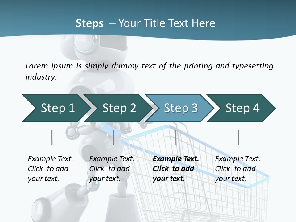 Electronic Science Fiction Future PowerPoint Template