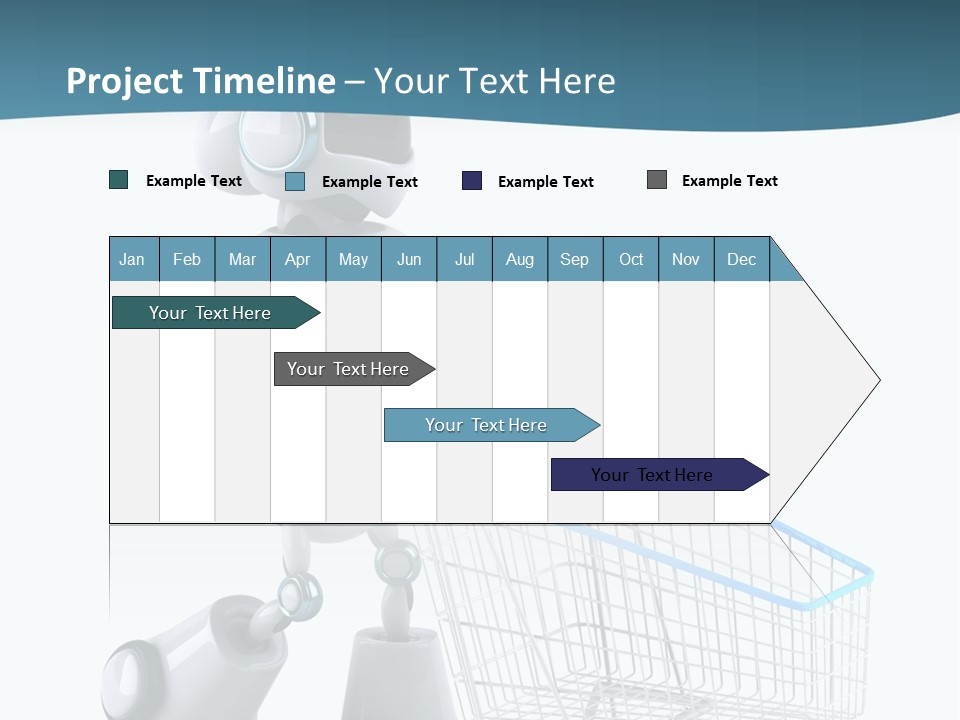 Electronic Science Fiction Future PowerPoint Template