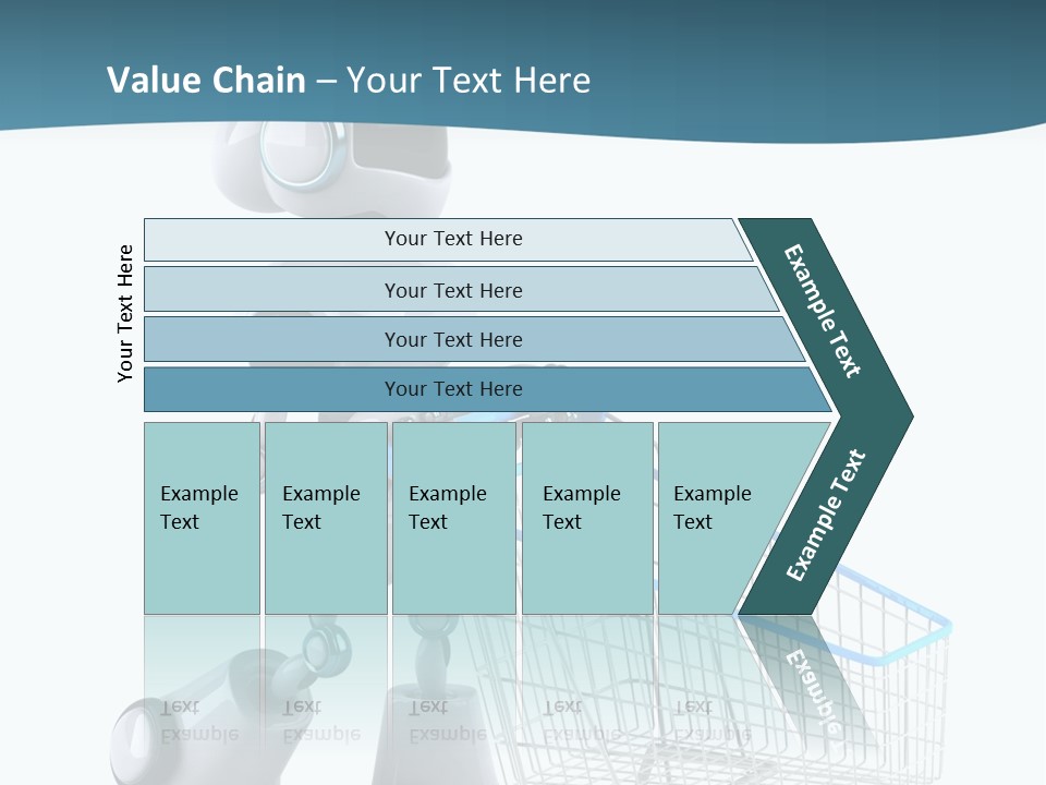 Electronic Science Fiction Future PowerPoint Template