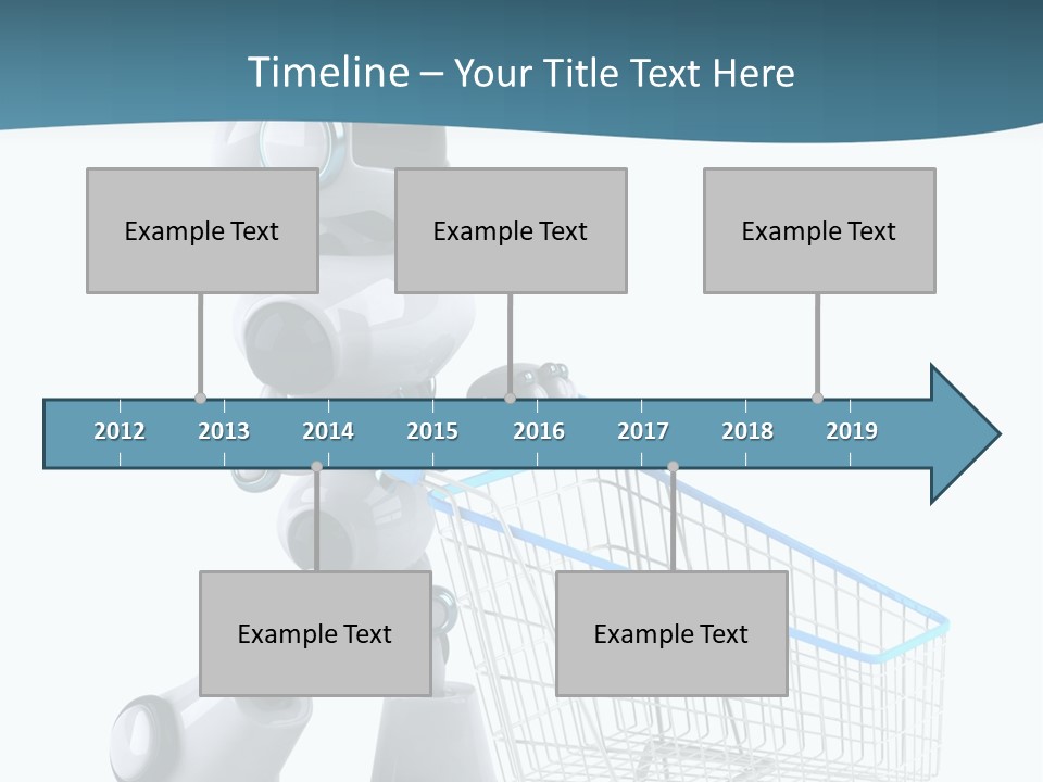 Electronic Science Fiction Future PowerPoint Template