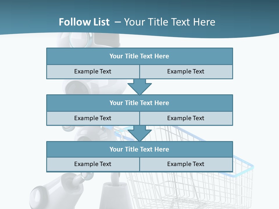 Electronic Science Fiction Future PowerPoint Template