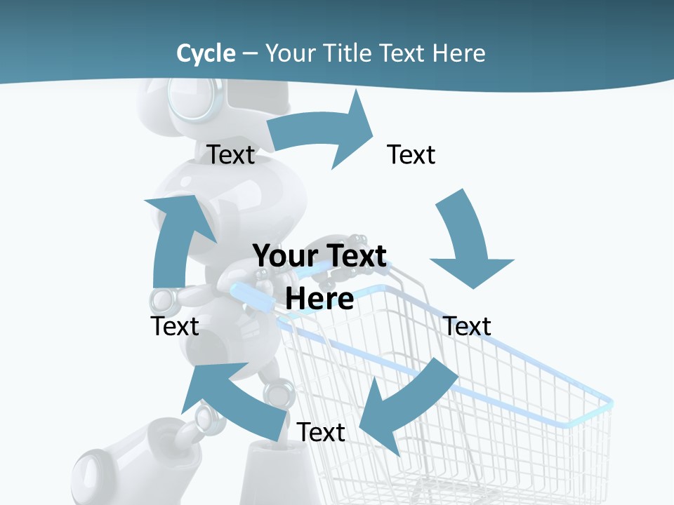 Electronic Science Fiction Future PowerPoint Template