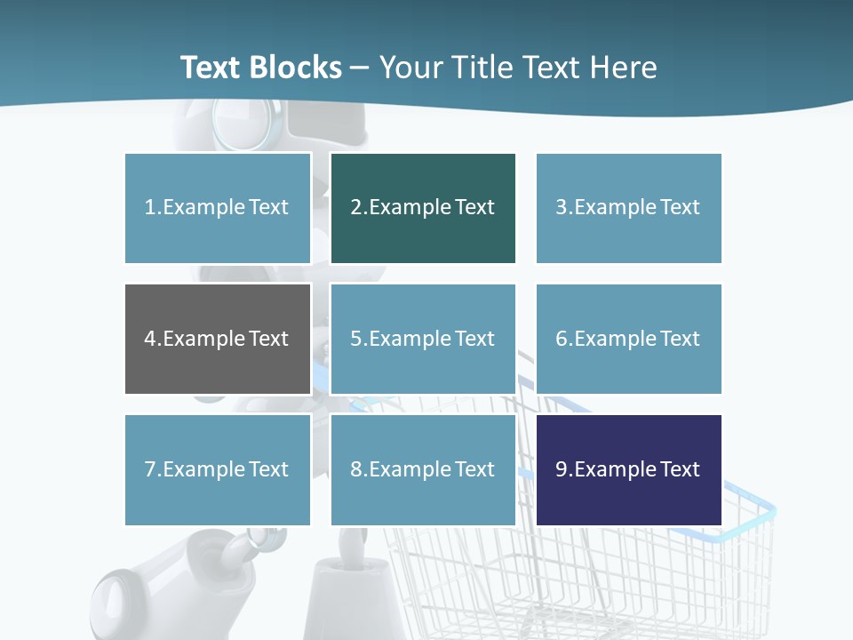 Electronic Science Fiction Future PowerPoint Template