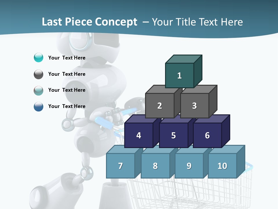 Electronic Science Fiction Future PowerPoint Template