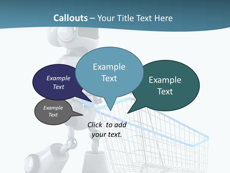 Electronic Science Fiction Future PowerPoint Template