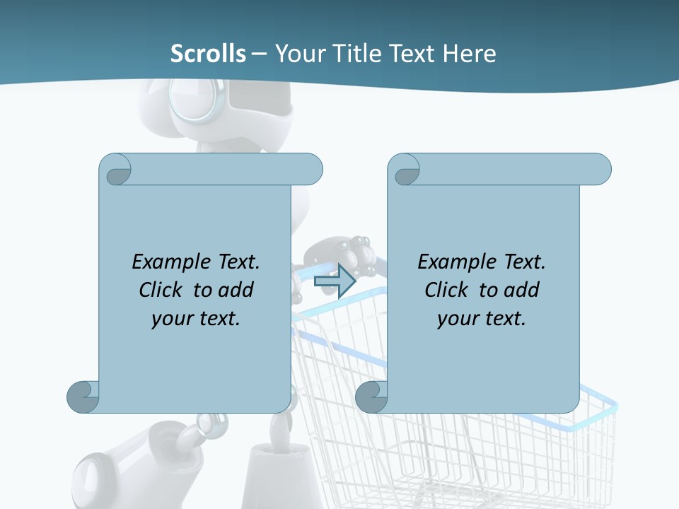 Electronic Science Fiction Future PowerPoint Template