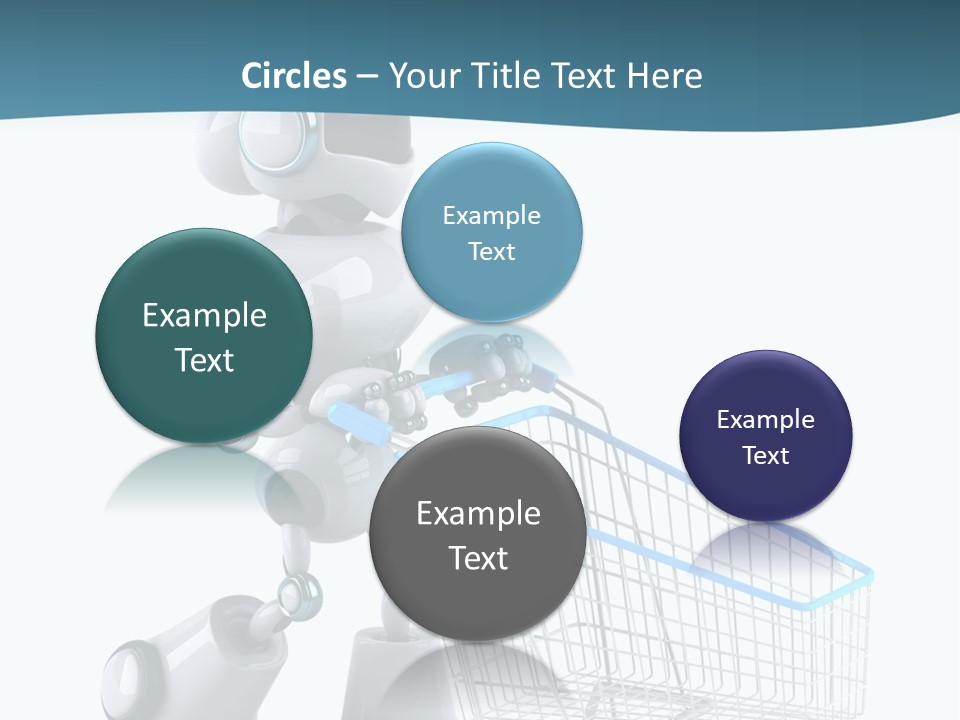 Electronic Science Fiction Future PowerPoint Template