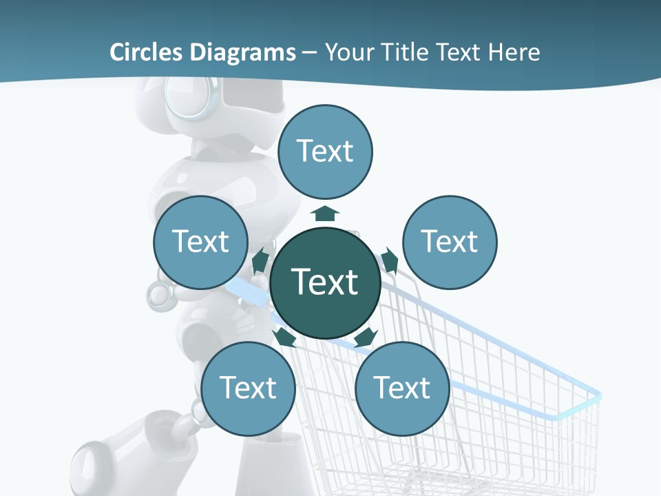 Electronic Science Fiction Future PowerPoint Template