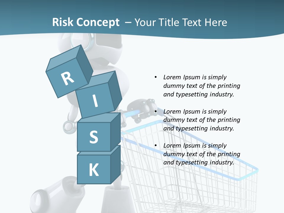 Electronic Science Fiction Future PowerPoint Template
