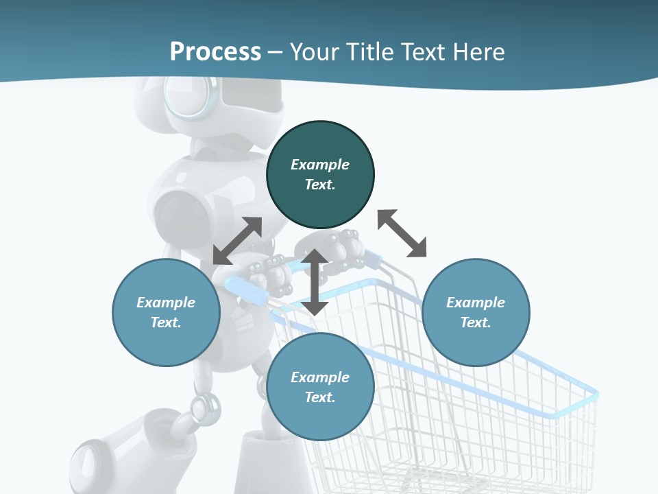Electronic Science Fiction Future PowerPoint Template