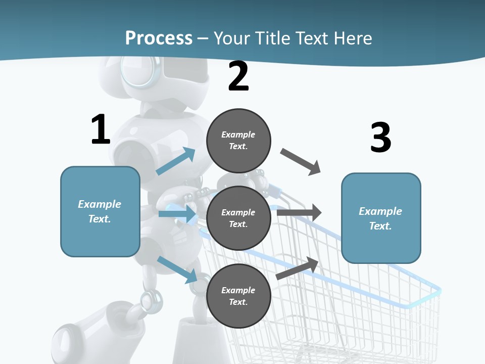 Electronic Science Fiction Future PowerPoint Template