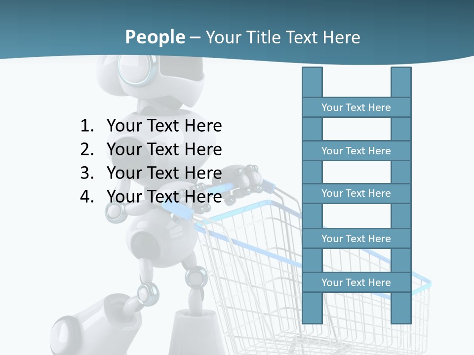 Electronic Science Fiction Future PowerPoint Template