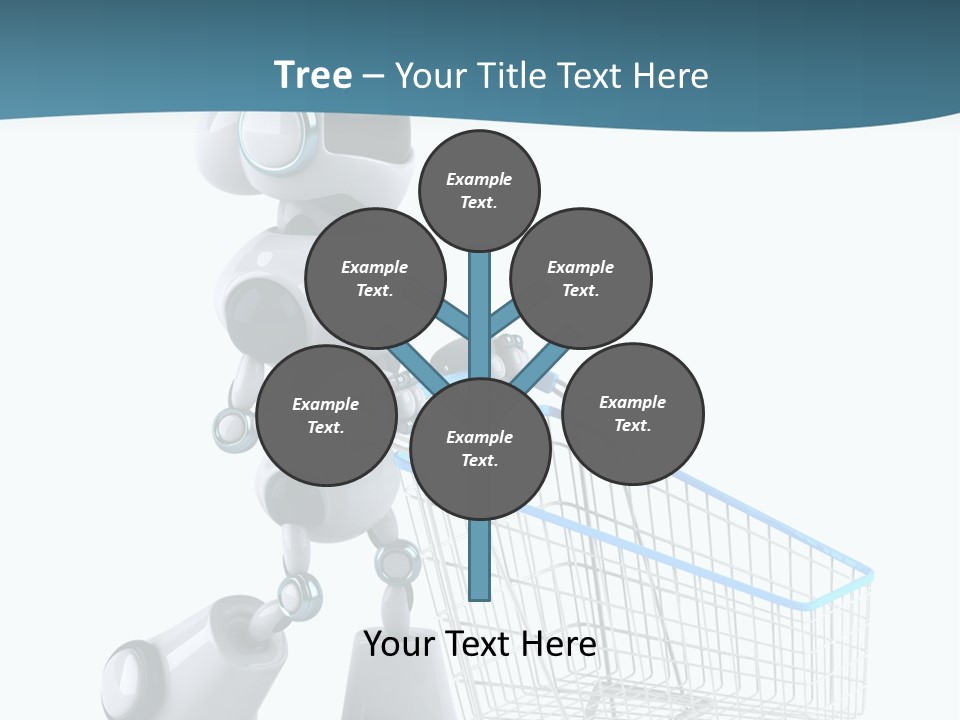 Electronic Science Fiction Future PowerPoint Template
