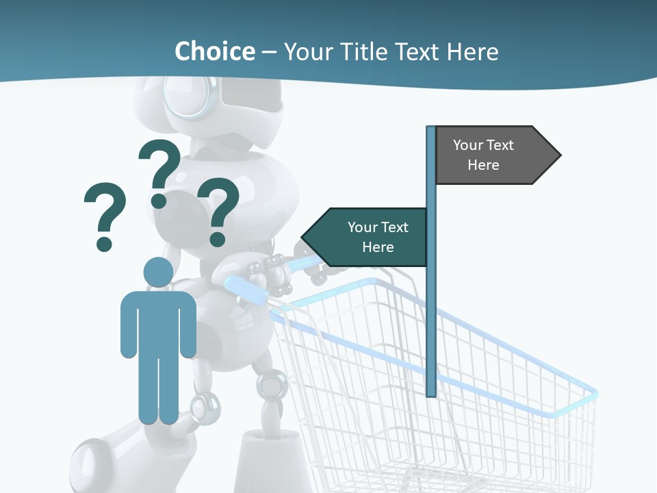 Electronic Science Fiction Future PowerPoint Template