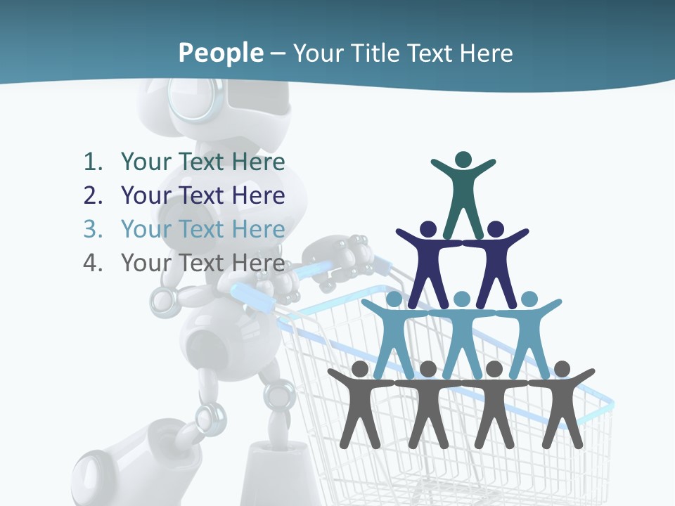 Electronic Science Fiction Future PowerPoint Template