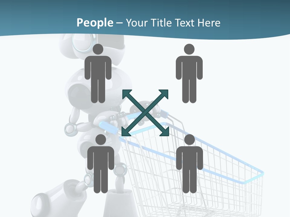 Electronic Science Fiction Future PowerPoint Template