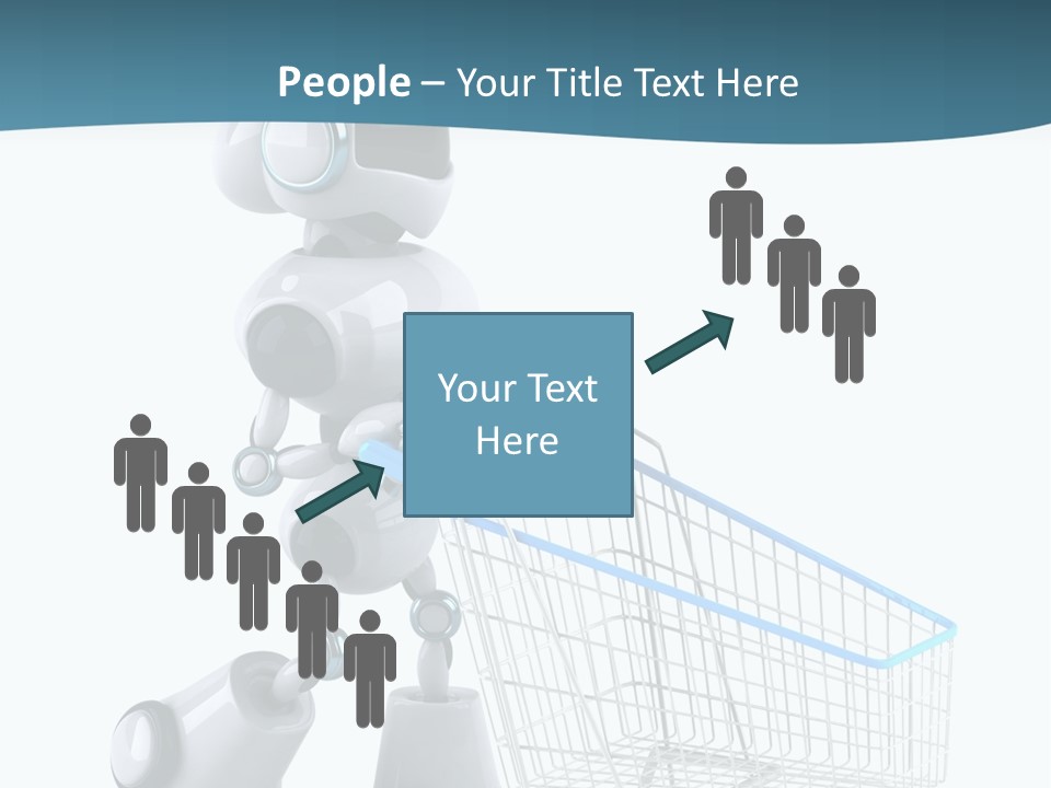 Electronic Science Fiction Future PowerPoint Template