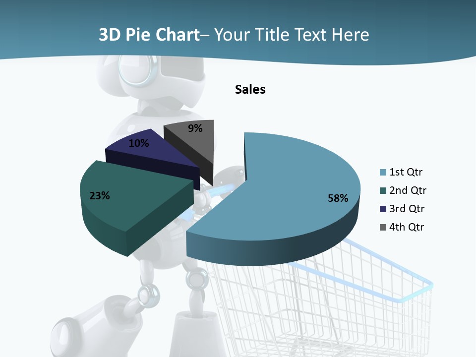 Electronic Science Fiction Future PowerPoint Template