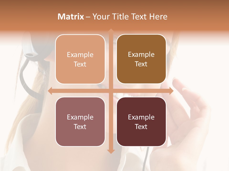 Helpline Center Telephony PowerPoint Template