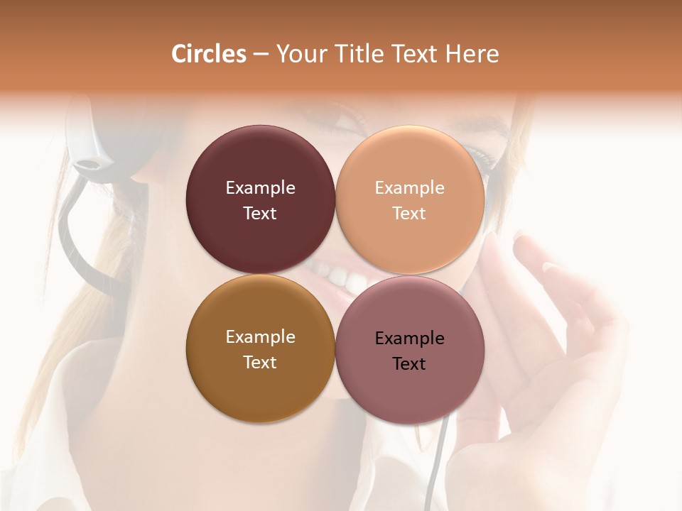 Helpline Center Telephony PowerPoint Template