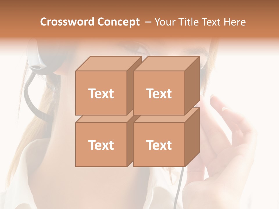 Helpline Center Telephony PowerPoint Template