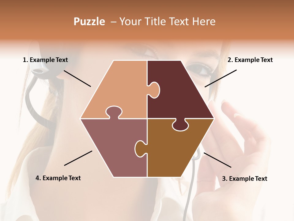 Helpline Center Telephony PowerPoint Template