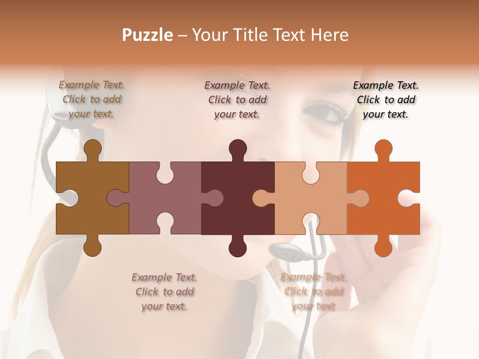 Helpline Center Telephony PowerPoint Template